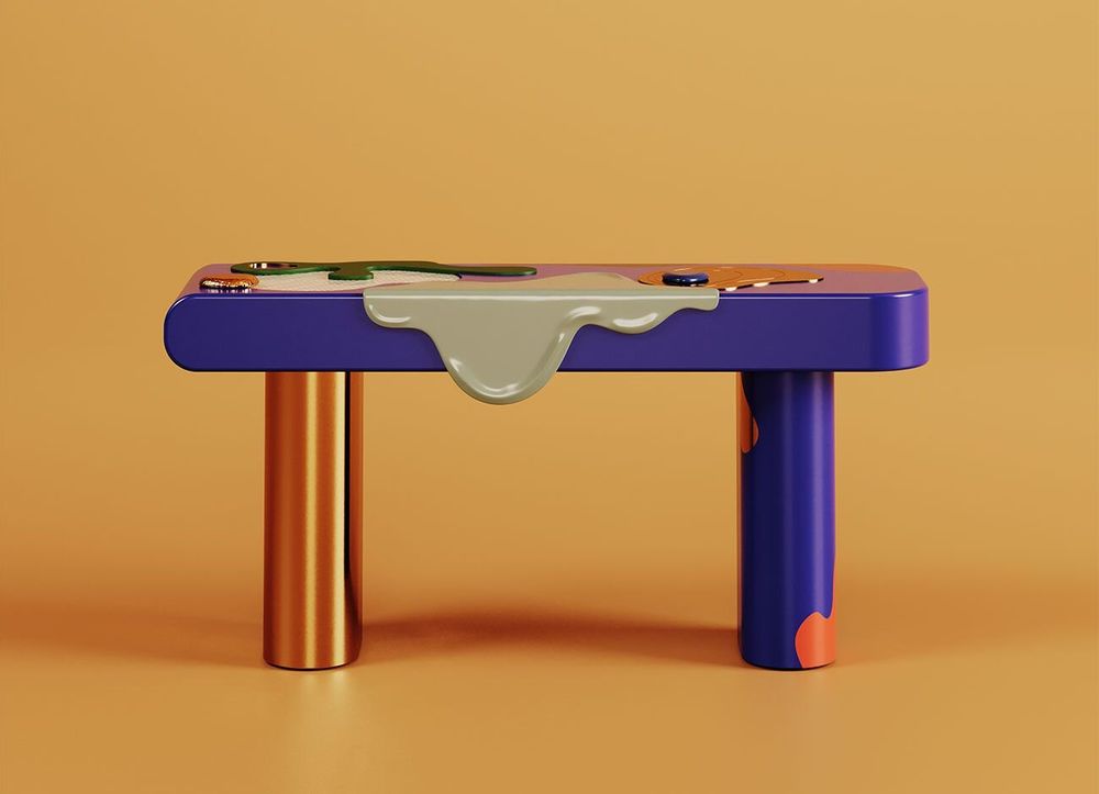 Consoles - Console La Vie fabriquée à la main au Portugal - MALABAR