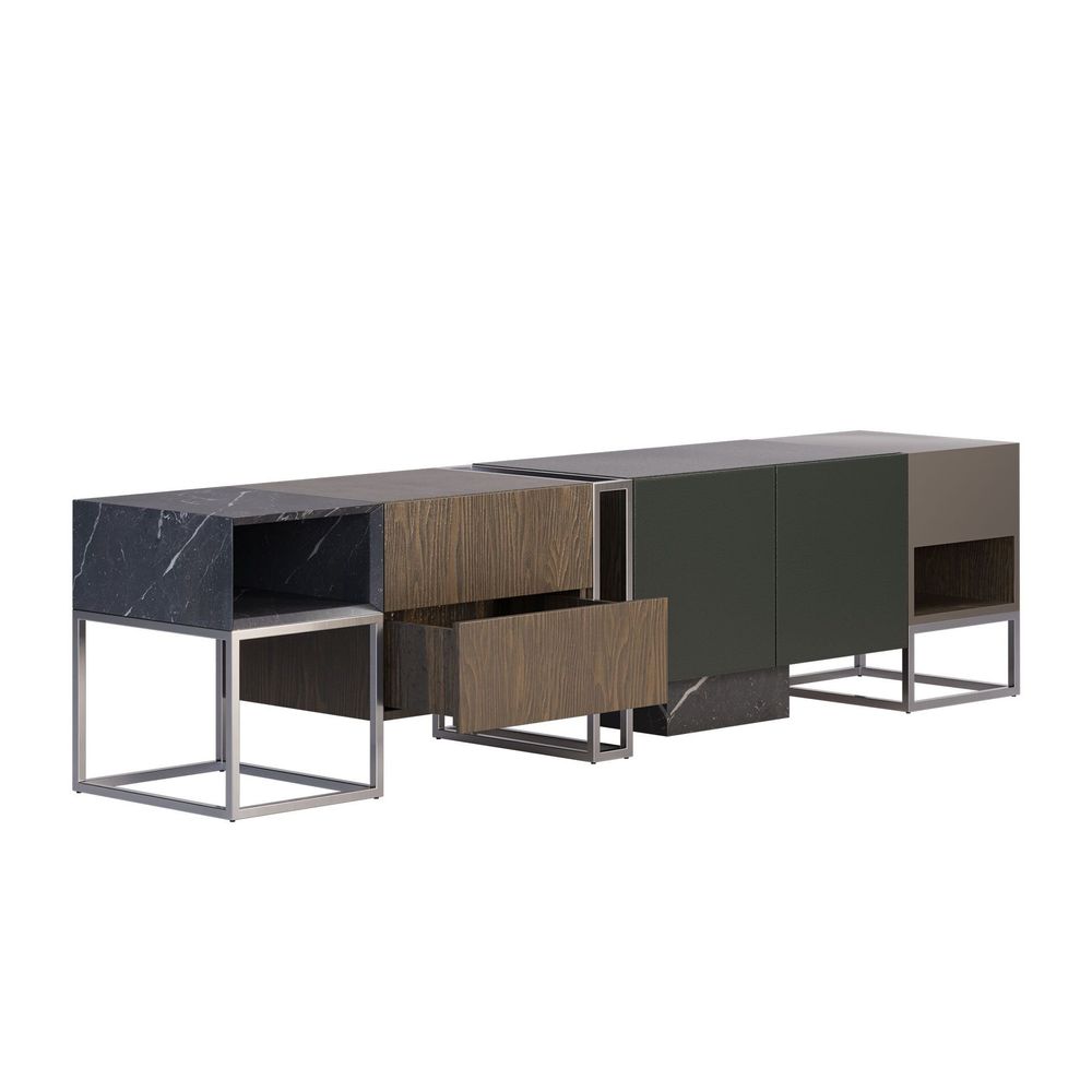 TV stands - Detroit Tv Unit Handmade in Portugal By Porus Studio - PORUS STUDIO