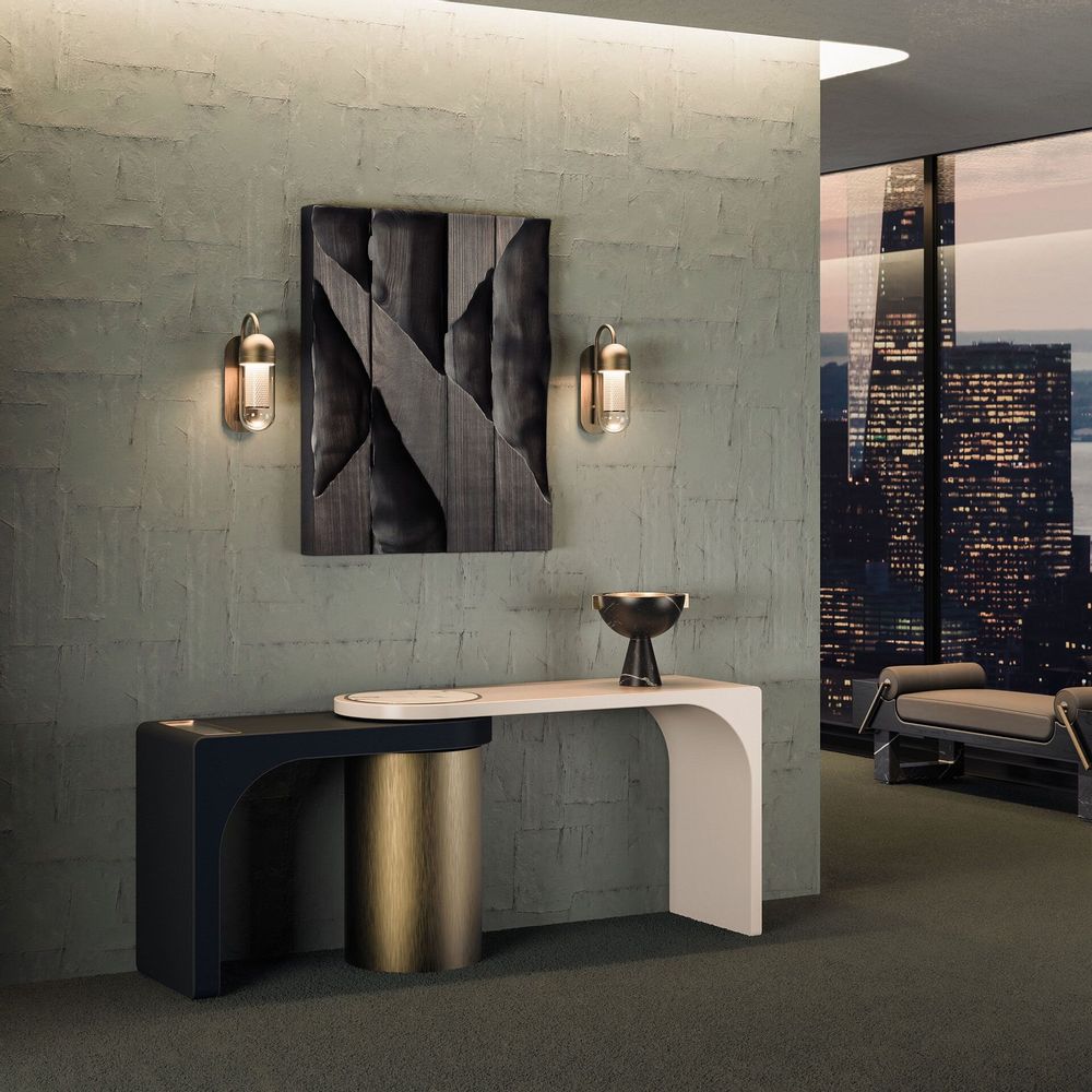 Consoles - Console Florida fabriquée à la main au Portugal par Porus Studio - PORUS STUDIO