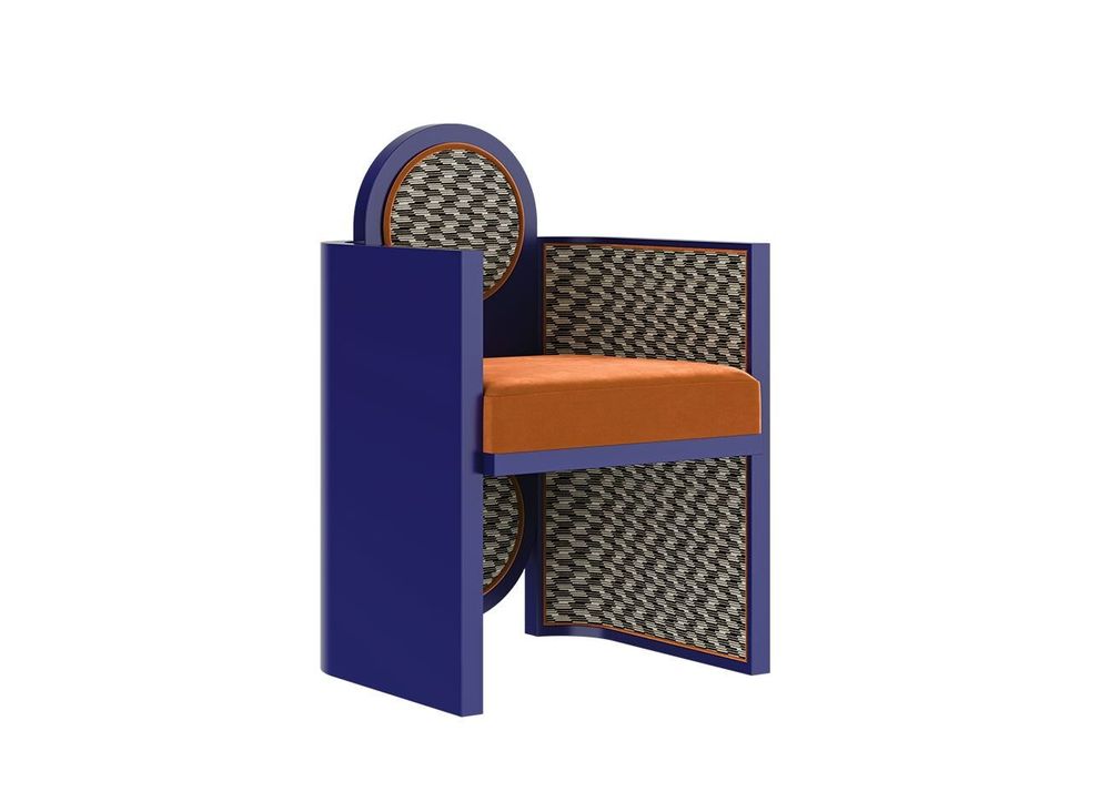 Chairs - Mak Suh Muh Dining Chair Handmade in Portugal By Malabar - MALABAR