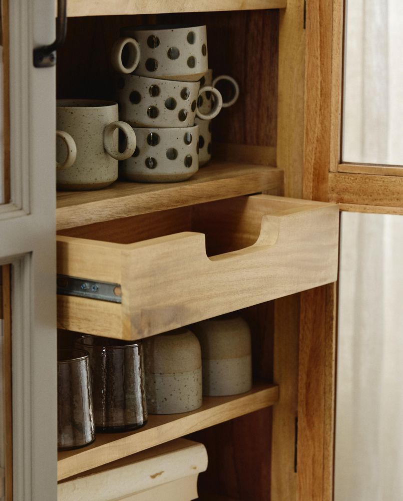 Wall ensembles - VIVA wall cabinet, 2 doors - black - NORDAL