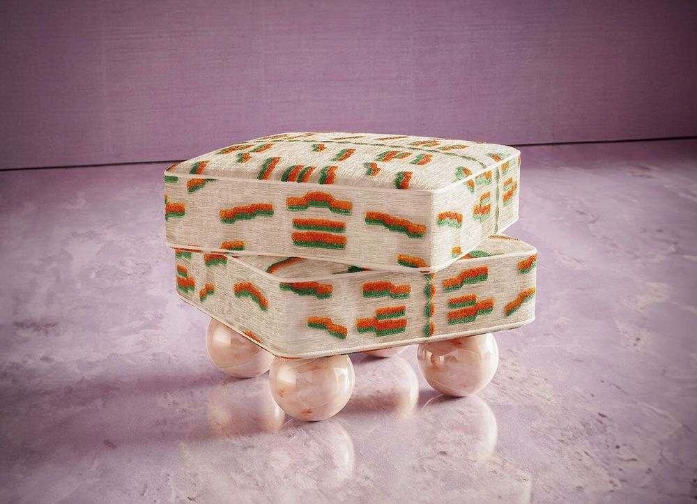 Stools - Madonna Stool Handmade in Portugal By Malabar - MALABAR