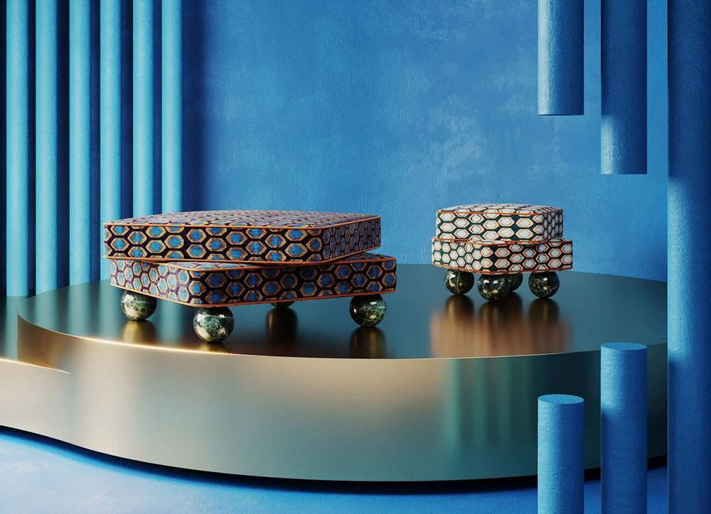 Stools - Madonna Stool Handmade in Portugal By Malabar - MALABAR