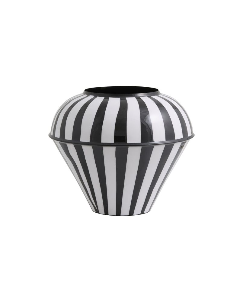 Vases - SIPURA vase - black/white - NORDAL