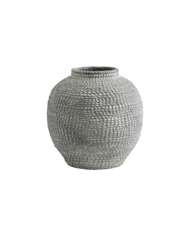 Vases - RUPA pot, cement - grey - NORDAL