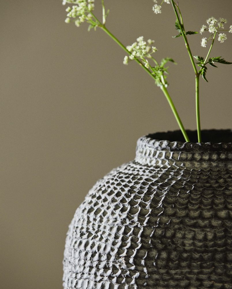 Vases - RUPA pot, cement - grey - NORDAL