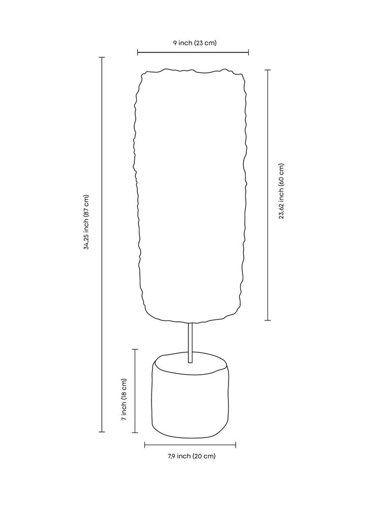 Floor lamps - BAVO Floor Lamp – Sculptural Handmade Lighting - PLETOSTUDIO