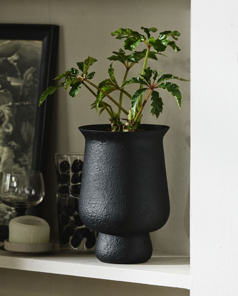 Vases - Jardinière ADONY, S - noire - NORDAL