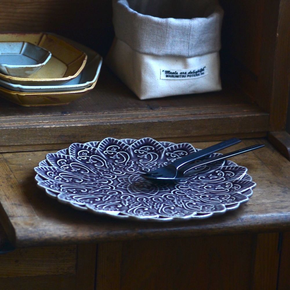 Everyday plates - Polaris plate - MARUMITSU POTERIE