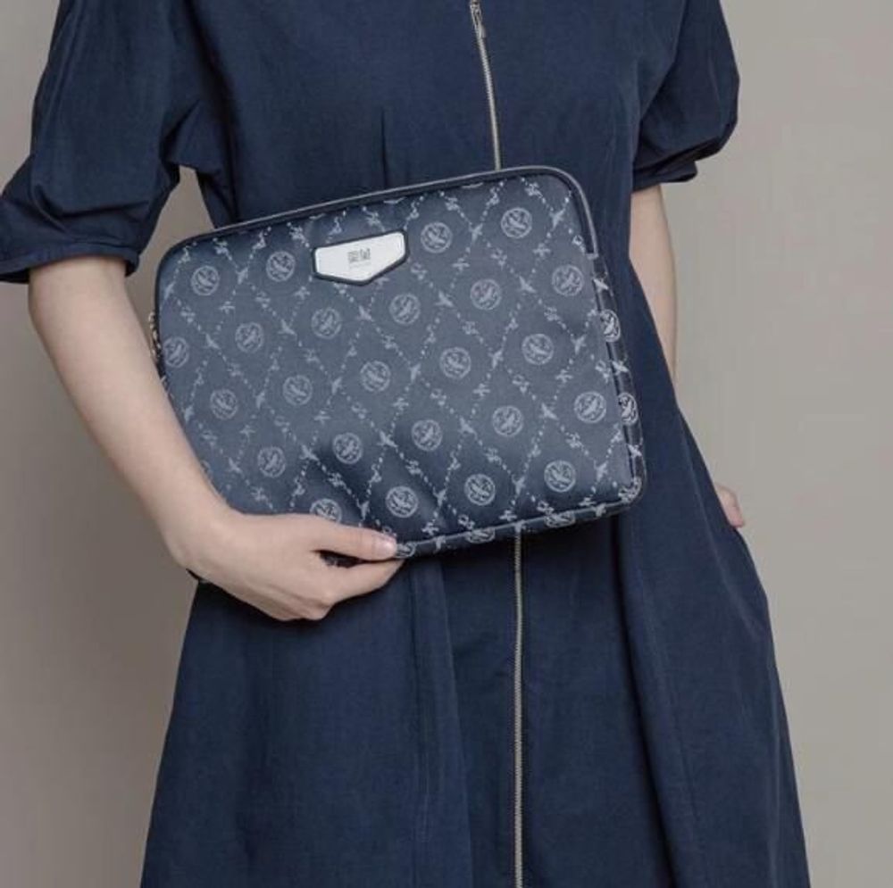 Stationery - [MIMI DESIGN] MIMIDAR Goryeo Celadon Jacquard iPad/Notebook Pouch - KCDF