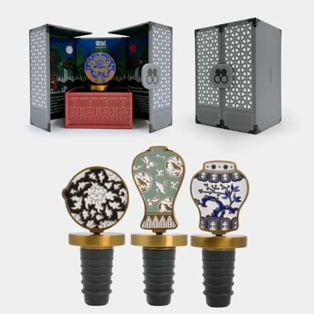 Wine accessories - [MIMI DESIGN] MIMIDAR Celadon in the House Wine Holder - KCDF