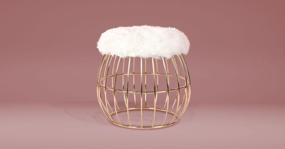 Stools - Andy Stool Brass Handmade in Portugal By Ottiu - OTTIU