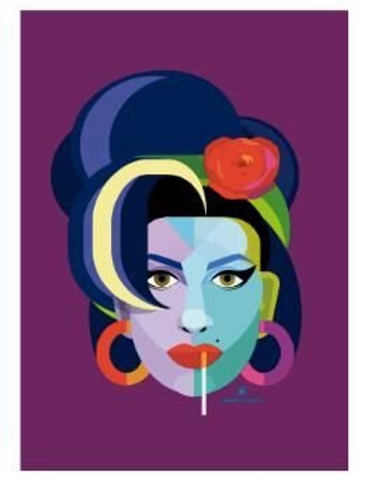 Poster - Illustrated Amy sheet - KALIDOSKOPIO