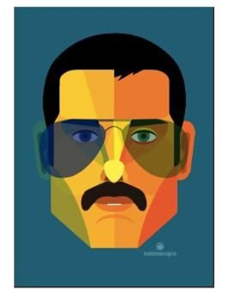 Poster - Illustrated Fredy sheet - KALIDOSKOPIO