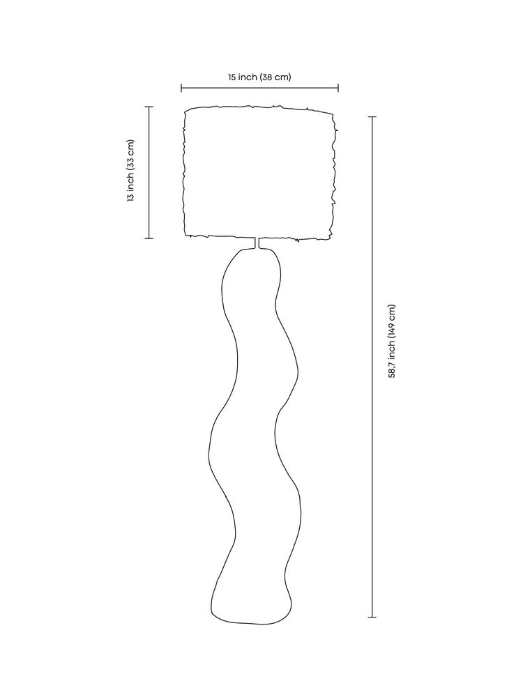 Floor lamps - Shadow Fringe – Sculptural Floor Lamp - PLETOSTUDIO