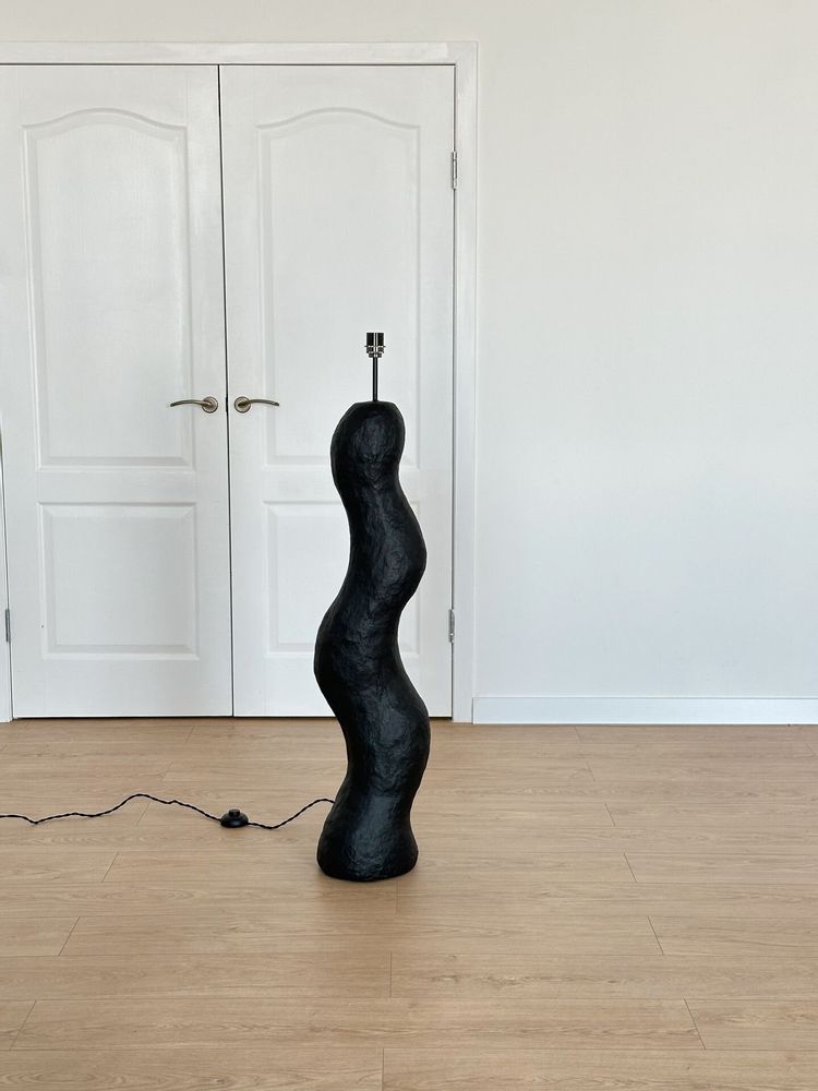 Floor lamps - Shadow Fringe – Sculptural Floor Lamp - PLETOSTUDIO