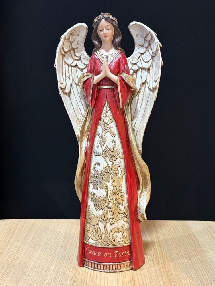 Crèches et santons - Figurine d'ange de Noël — La paix sur Terre - BLUE STAR B.V.