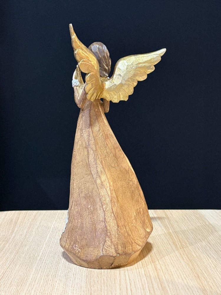 Nativity scenes and santons - Christmas Angel Figurine – Violin - BLUE STAR B.V.