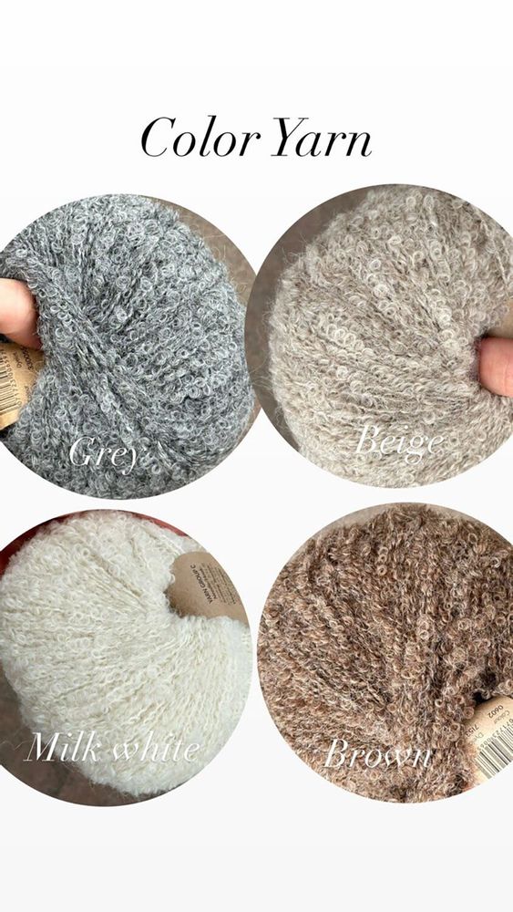 Lampadaires - Moss L — Lampadaire sculptural enveloppé de fil bouclé - PLETOSTUDIO