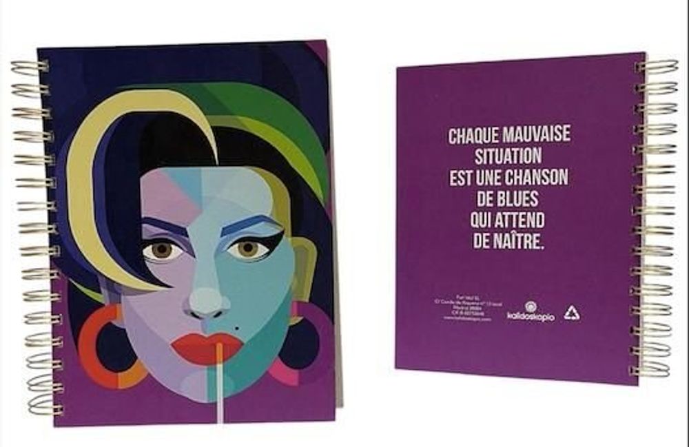 Stationery - GEO ECO Amy Notebook - KALIDOSKOPIO