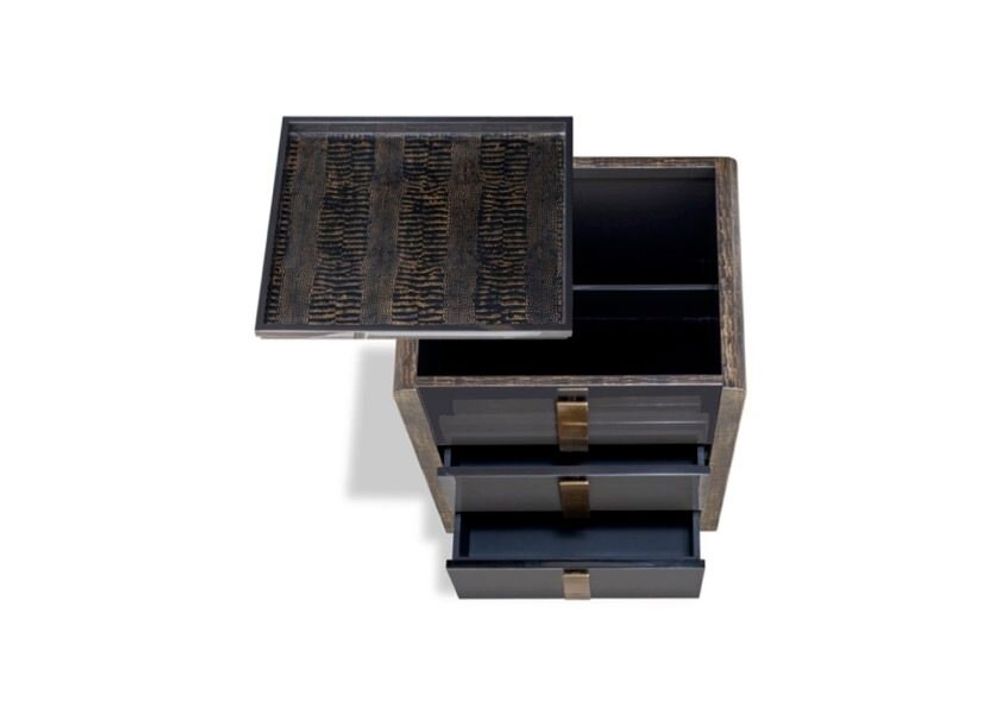 Chiffonniers - Meuble de bar en laque GABY - MAI HOME DECOR PTE LIMITED