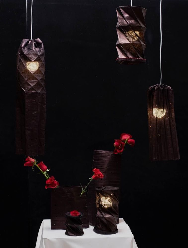 Hanging lights - Silk Path Traces & Trauma Home Collection - THE ZHAI