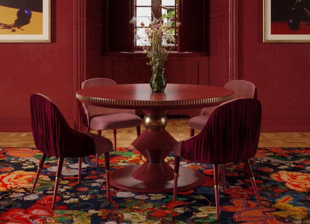 Dining Tables - Petit Cortez II Dining Table Handmade in Portugal By Malabar - MALABAR