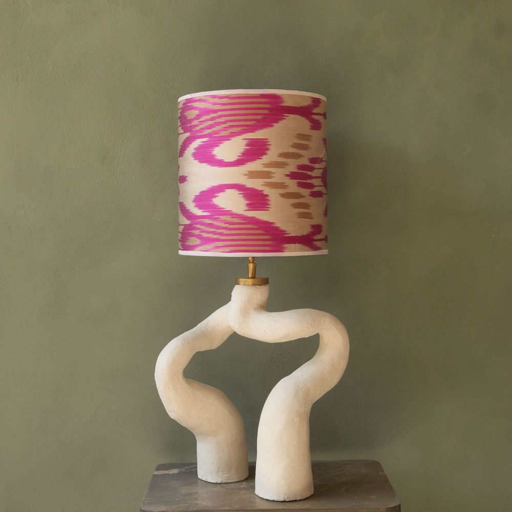 Table lamps - Two Swans a unique handmade ceramic table lamp - STUDIO WILD ORANGE