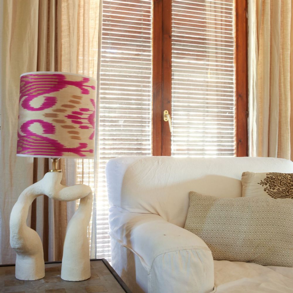 Table lamps - Two Swans a unique handmade ceramic table lamp - STUDIO WILD ORANGE