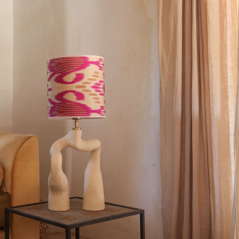 Table lamps - Two Swans a unique handmade ceramic table lamp - STUDIO WILD ORANGE