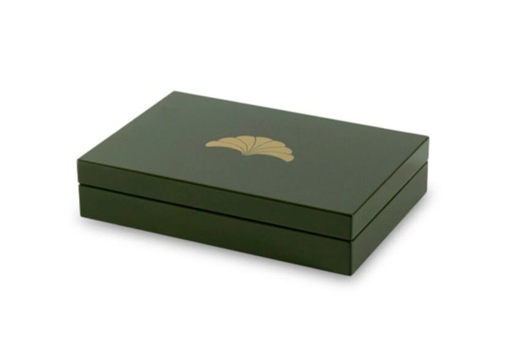 Gifts - CALYPSO Lacquer Playing Card Box - MAI HOME DECOR PTE LIMITED