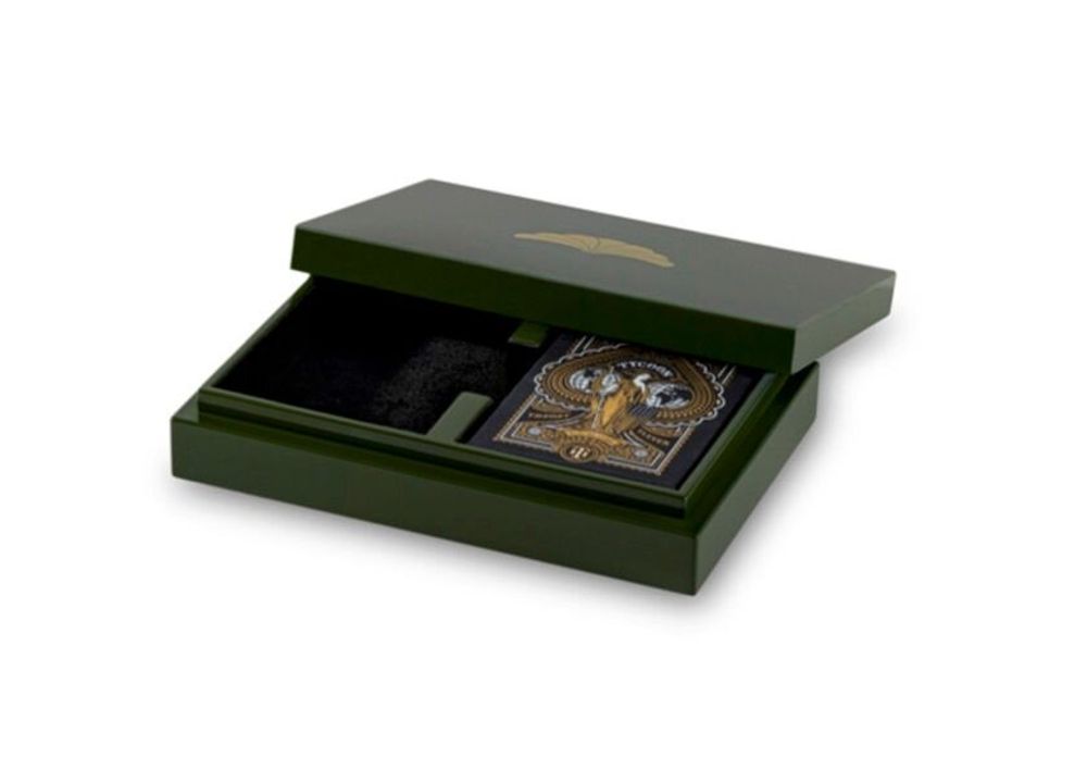 Gifts - CALYPSO Lacquer Playing Card Box - MAI HOME DECOR PTE LIMITED