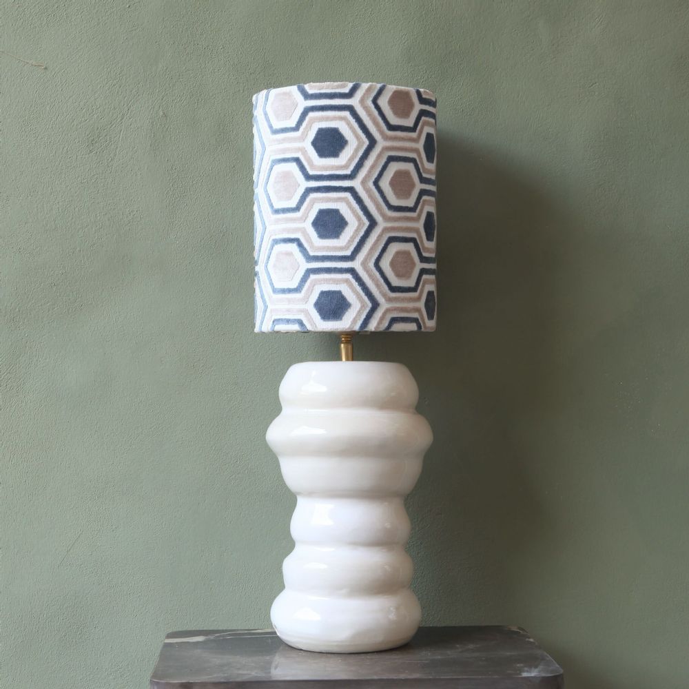 Lampes de table - Lampe de table en céramique artisanale Bubbles - STUDIO WILD ORANGE