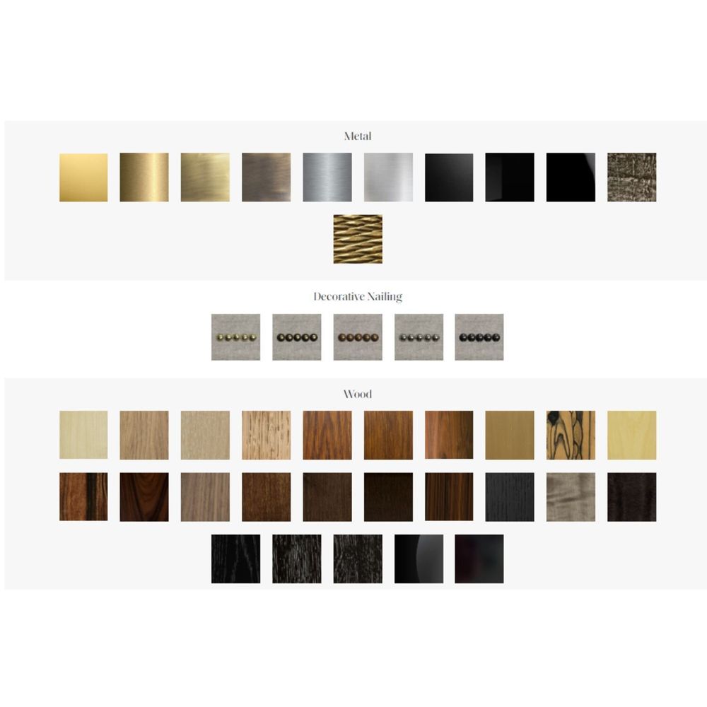 Mobilier et rangements pour bureau - Anna Console en Chêne Cérusé Noir et Détails en Laiton - DUISTT