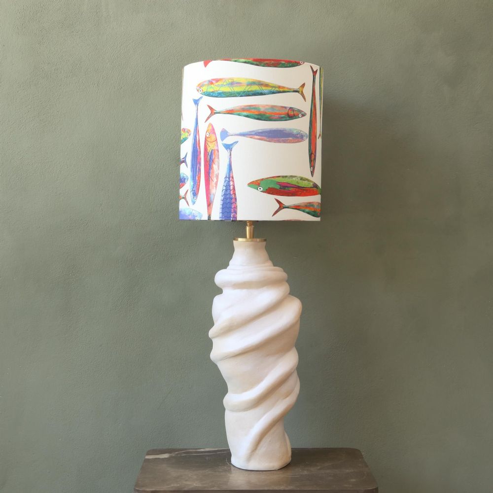 Lampes de table - Lampe en céramique Embrace, pièce unique fabriquée à la main - STUDIO WILD ORANGE