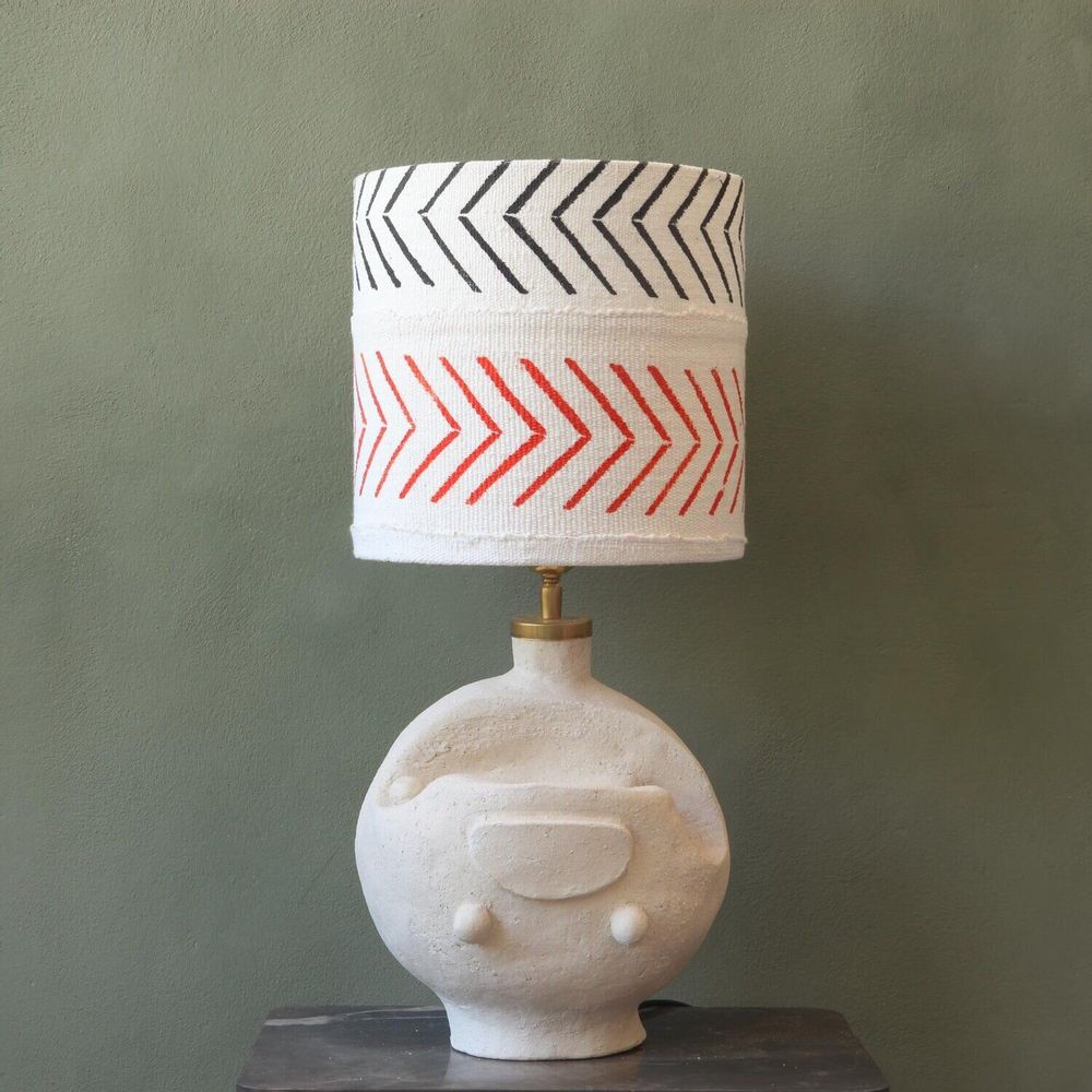 Lampes de table - Lampe de table artisanale unique en céramique Smile - STUDIO WILD ORANGE