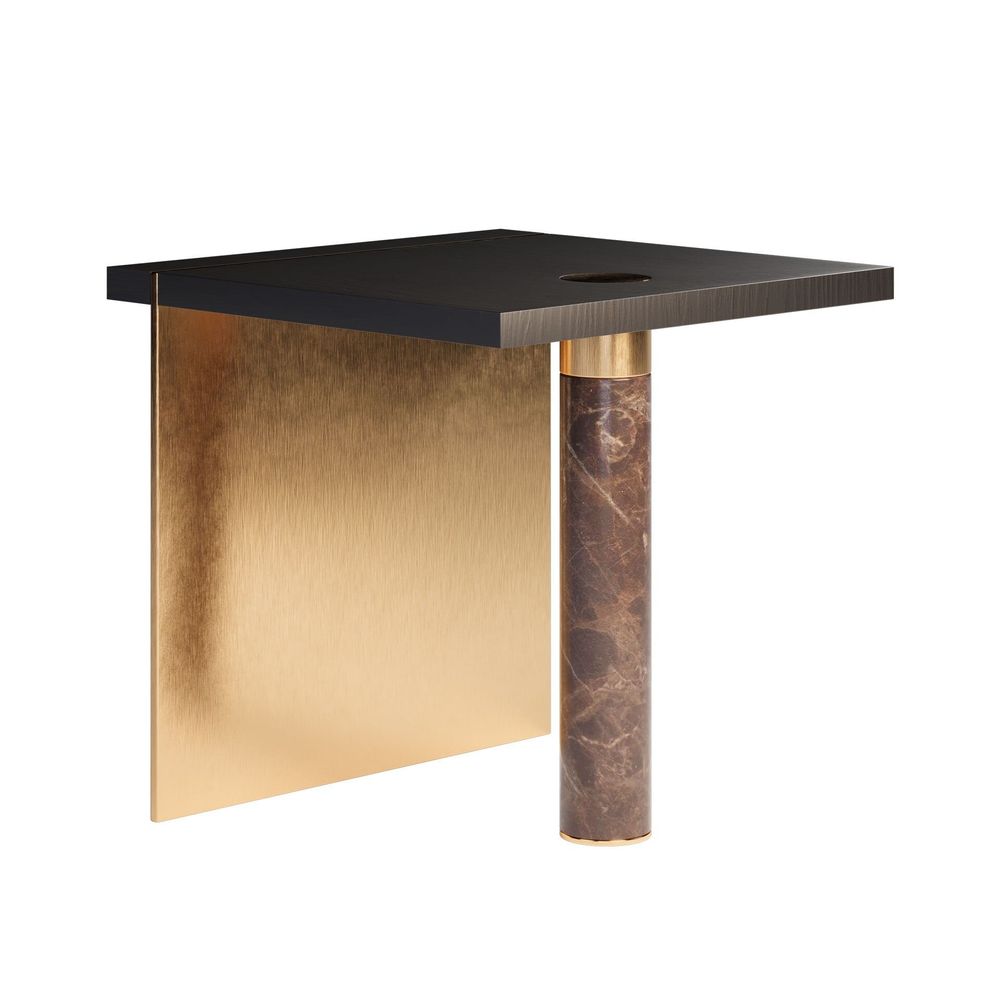 Dining Tables - Lakewood Side Table Handmade in Portugal By Porus Studio - PORUS STUDIO