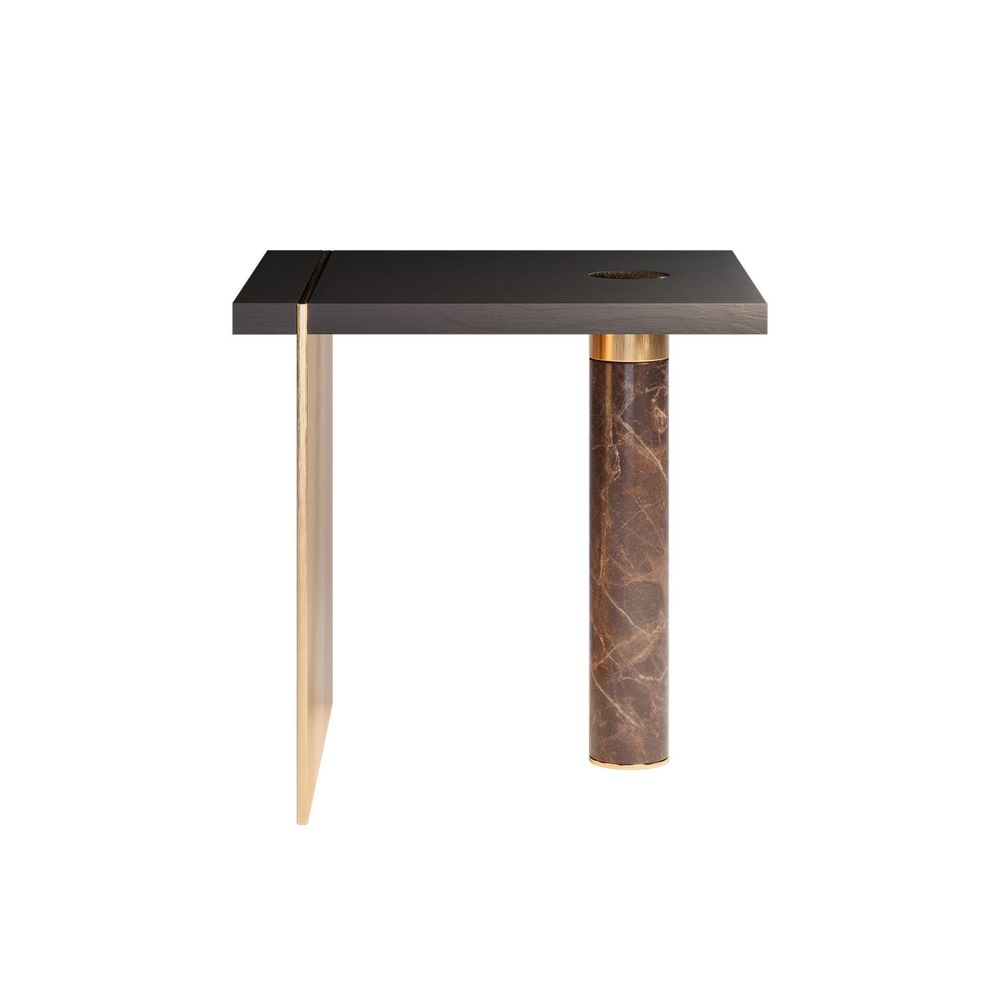 Dining Tables - Lakewood Side Table Handmade in Portugal By Porus Studio - PORUS STUDIO