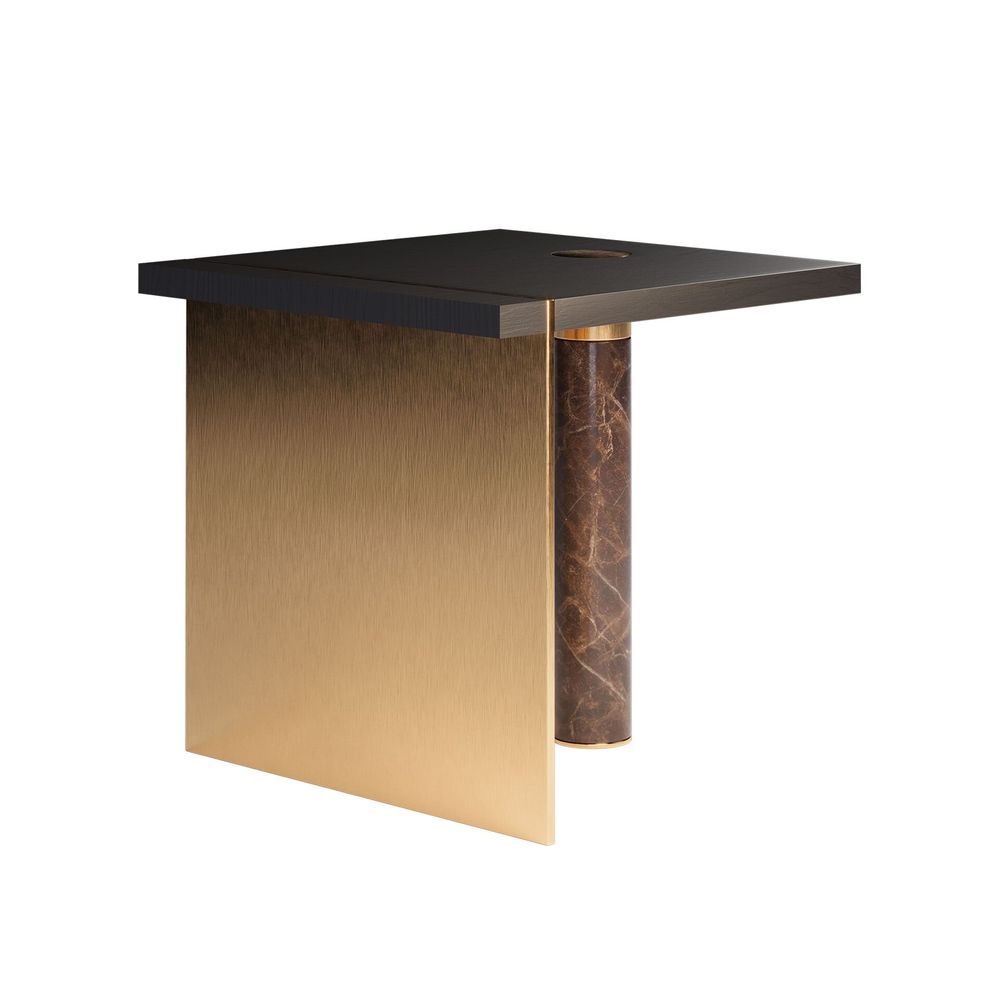 Dining Tables - Lakewood Side Table Handmade in Portugal By Porus Studio - PORUS STUDIO