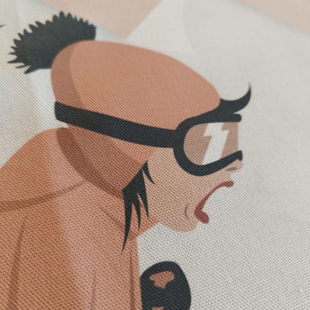 Torchons textile - Torchon "J'y vais mais j'ai peur" - COSYNÉVÉ - MOUNTAIN POSTERS