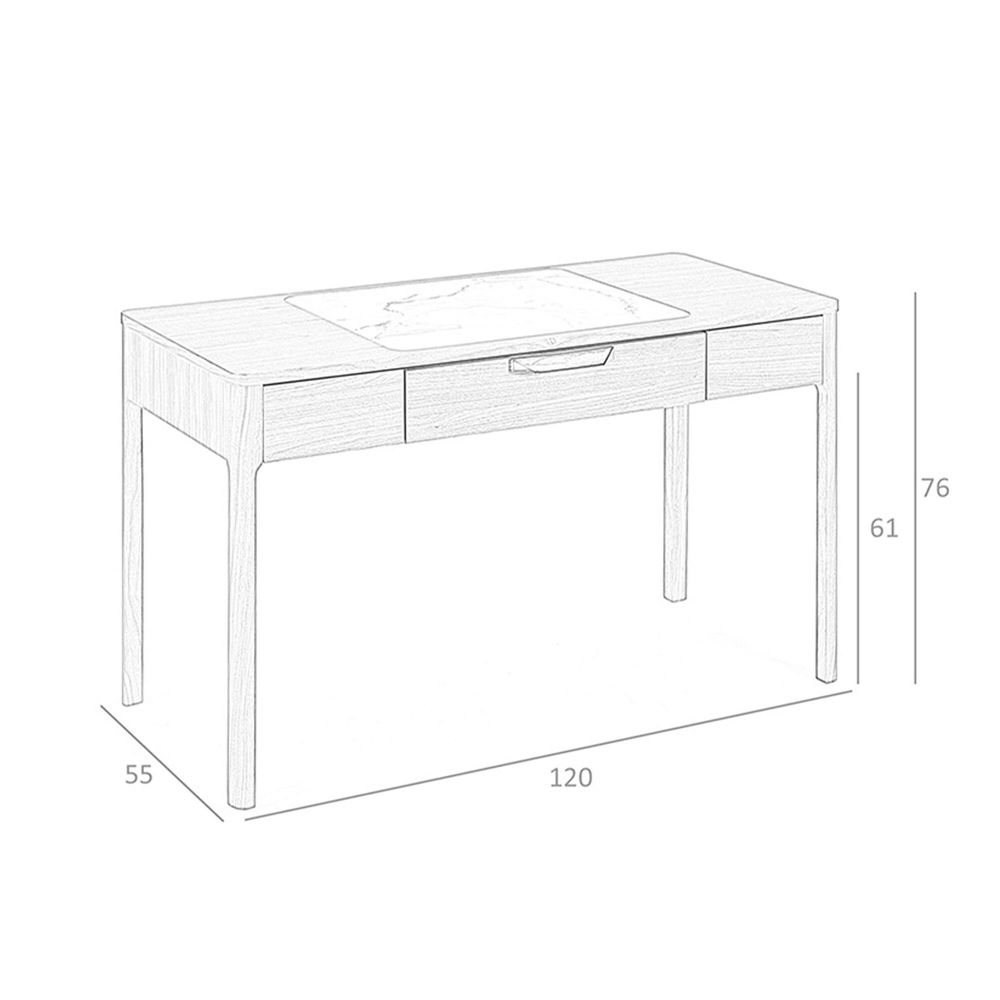 Autres tables - Coiffeuse en bois de noyer - ANGEL CERDÁ