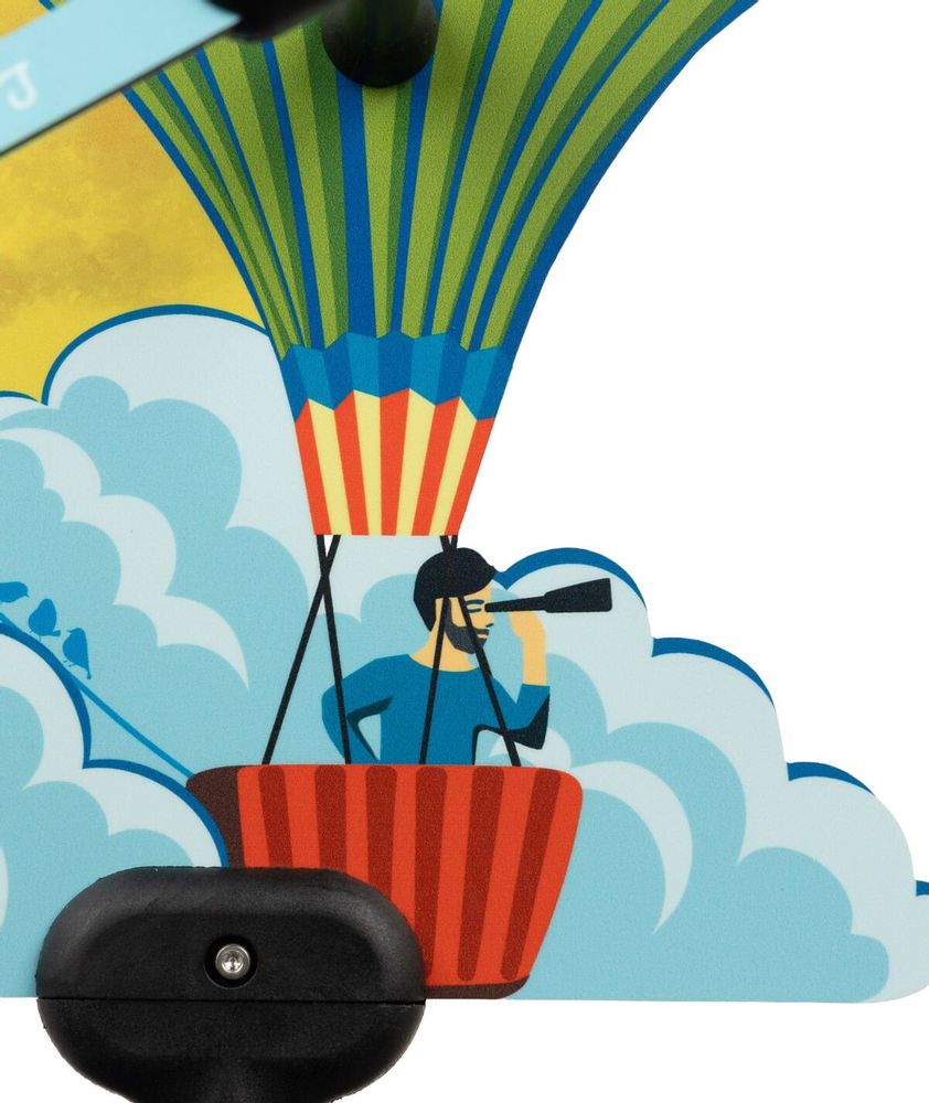 Outdoor decorative accessories - Alain Ballon weather vane - LES RITOURNAILES