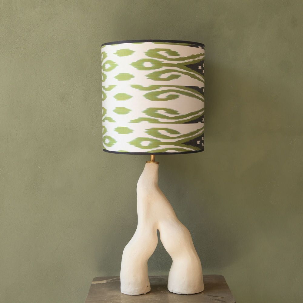 Table lamps - Bottom ceramic lamp handmade unique piece - STUDIO WILD ORANGE