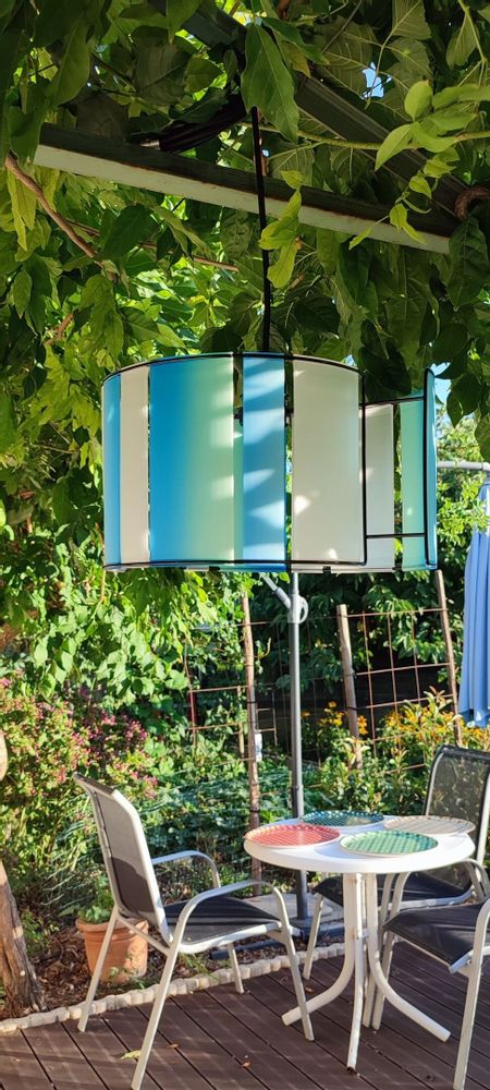 Table lamps - POP STRIPE THE GLACIER LAMP - ZARALOBO