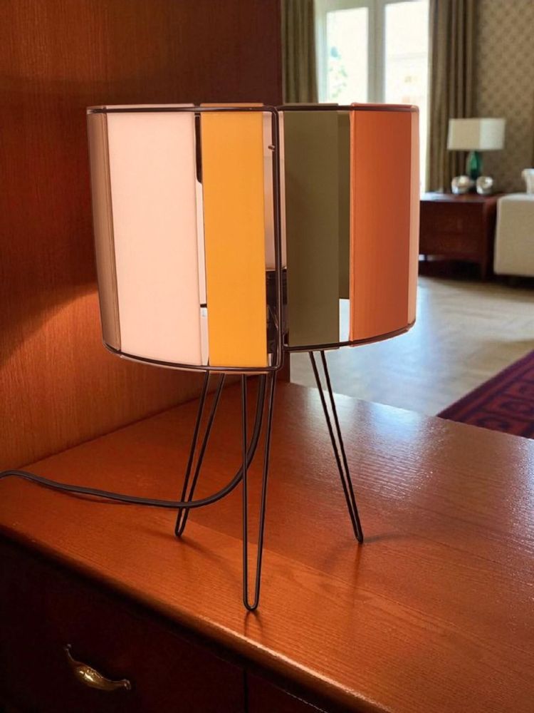 Decorative objects - FALL POP STRIPE LAMP - ZARALOBO