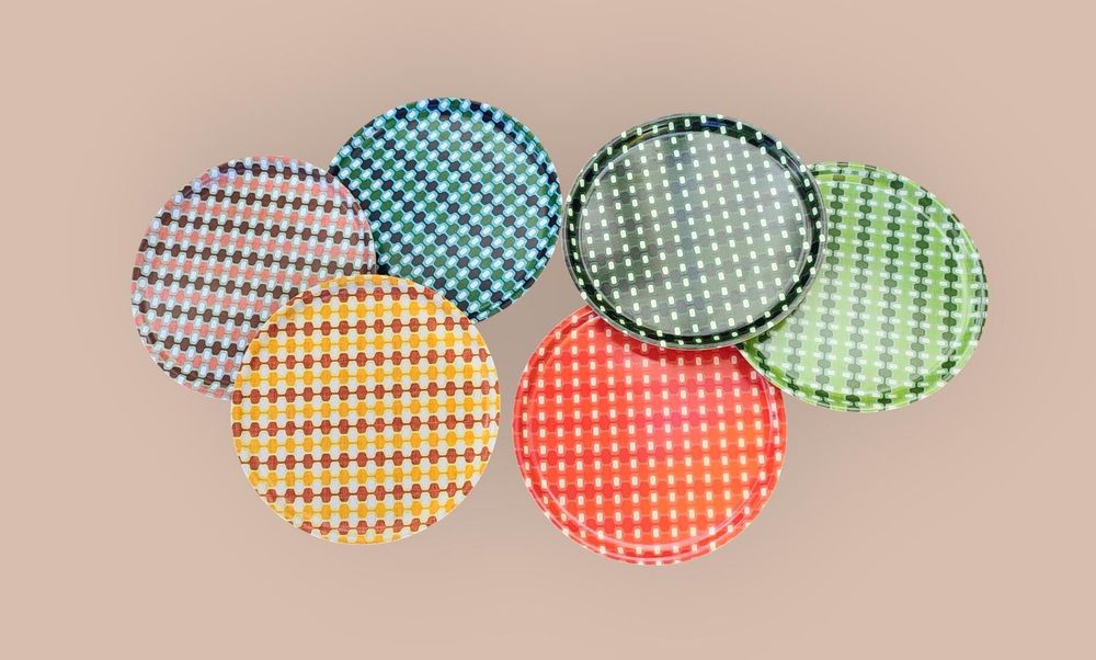 Trays - IPANEMA GRAPHIC TRAYS - ZARALOBO