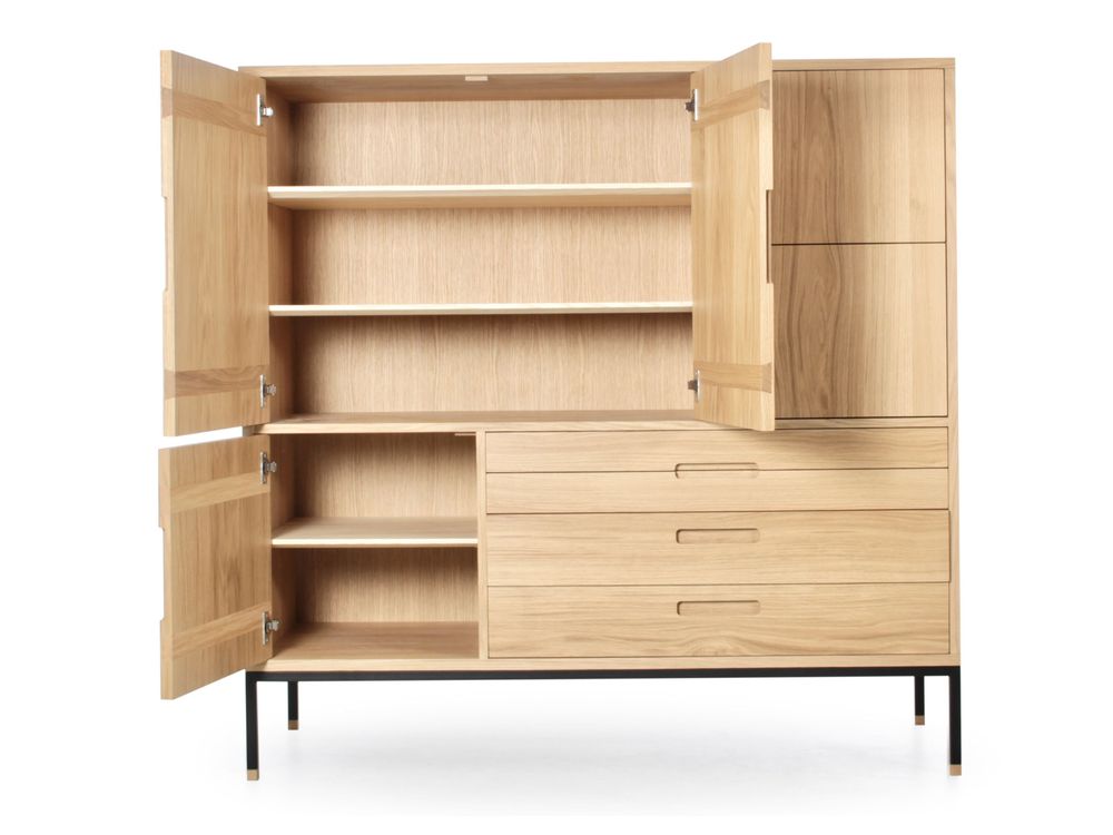 Buffets - Buffet haut sur mesure. Modèle Cosmopol BHS - JL STUDIO