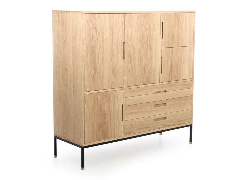 Buffets - Buffet haut sur mesure. Modèle Cosmopol BHS - JL STUDIO