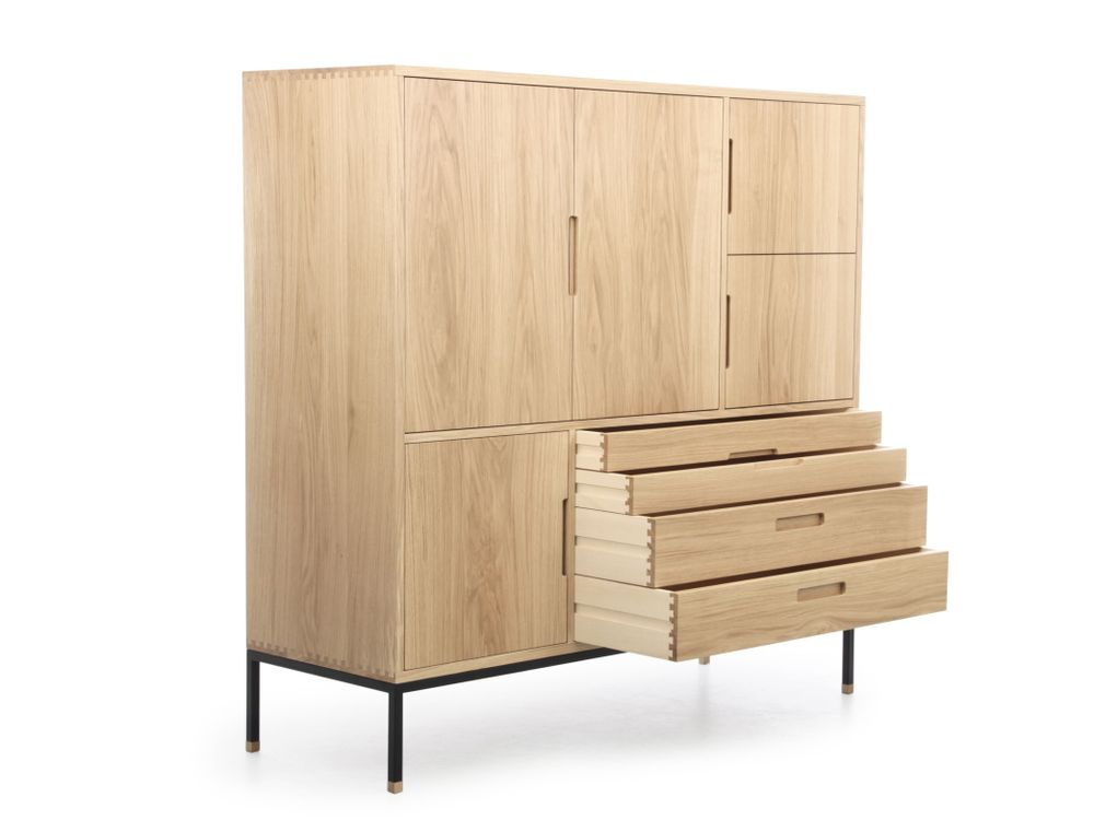 Buffets - Buffet haut sur mesure. Modèle Cosmopol BHS - JL STUDIO