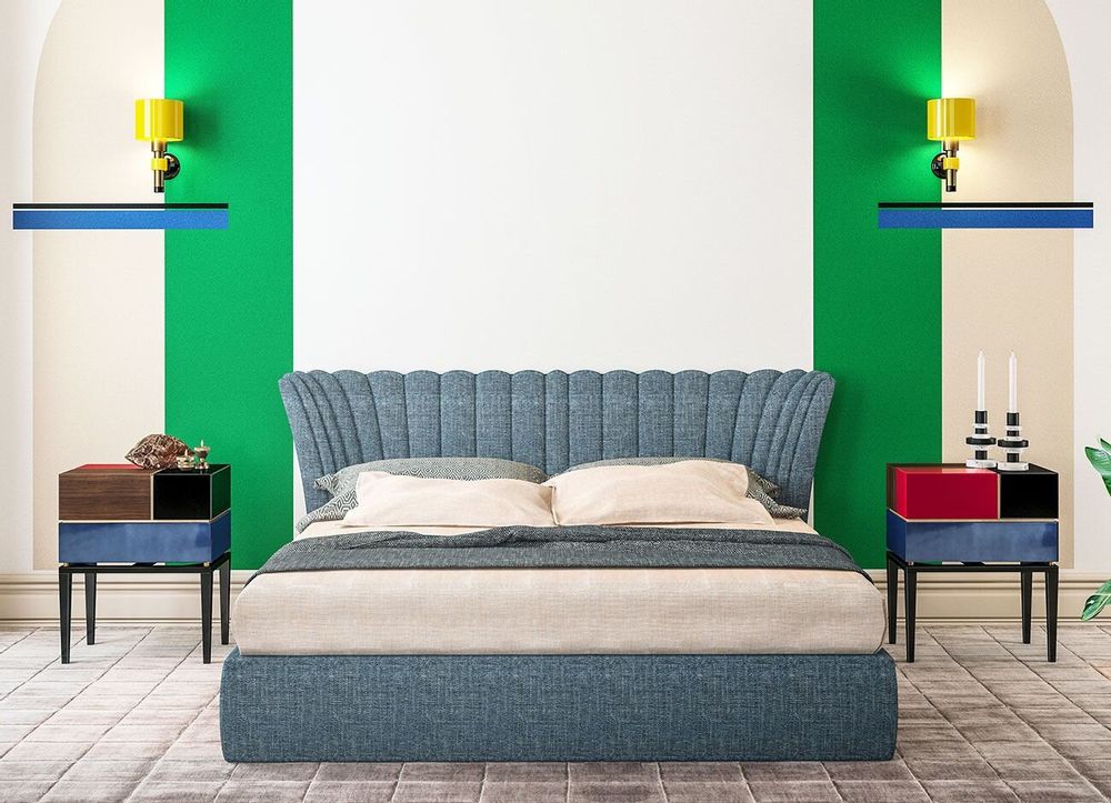 Tables de nuit - Table de chevet Proportion II fabriquée à la main au Portugal par Mala - MALABAR